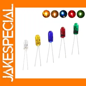 Evemodel 100pcs 3mm 12V Mixed Color Bulbs