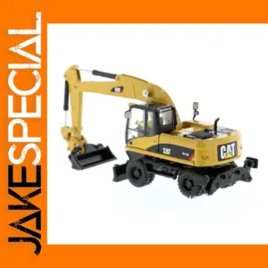 1:87 Scale CAT M318D Wheel Excavator Model
