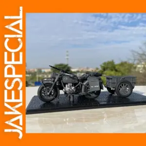 German R75 Side Tricycle Diecast Model 1:24
