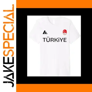 Turkey Flag Women's Casual T-Shirt 100% Cotton