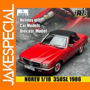 NOREV 1/18 Scale 350SL 1986 Diecast Car Model