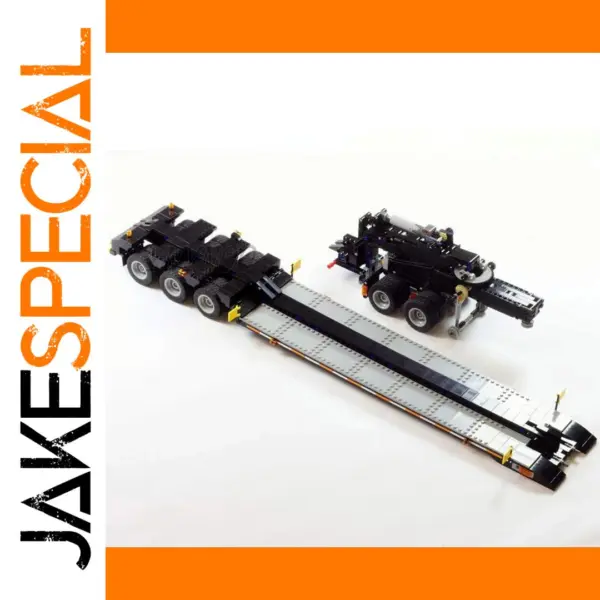 1201Pcs Custom MARK Low Boy Trailer Set