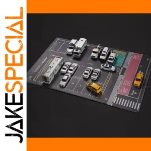1:64 Scale City Road Scene Mat