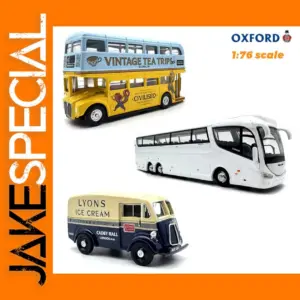Oxford 1/76 Diecast Double-Decker Bus Model