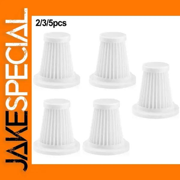 Washable Filters for Car Vacuum Cleaners (2/5PCS)