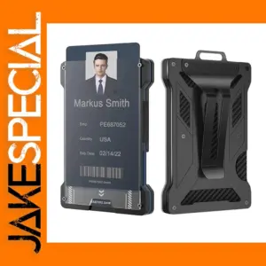Carbon Fiber Slim Wallet with RFID Protection
