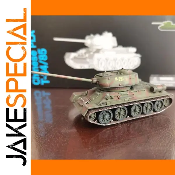 1:72 Scale Soviet T-34/85 Tank Model