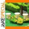 24pcs Garden Flowerbeds for Model Trains