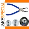 Ergonomic Fuel Filter Removal Pliers Blue