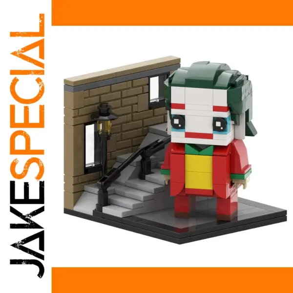 Gobricks Joker Staircase Building Blocks Set