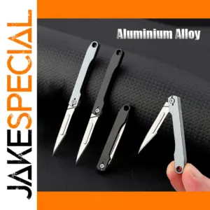 Aluminum Alloy Mini Folding Knife with 10 Blades
