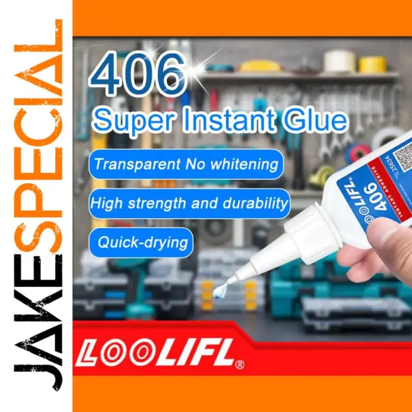LOOLIFL 406 Instant Universal Adhesive 20ml