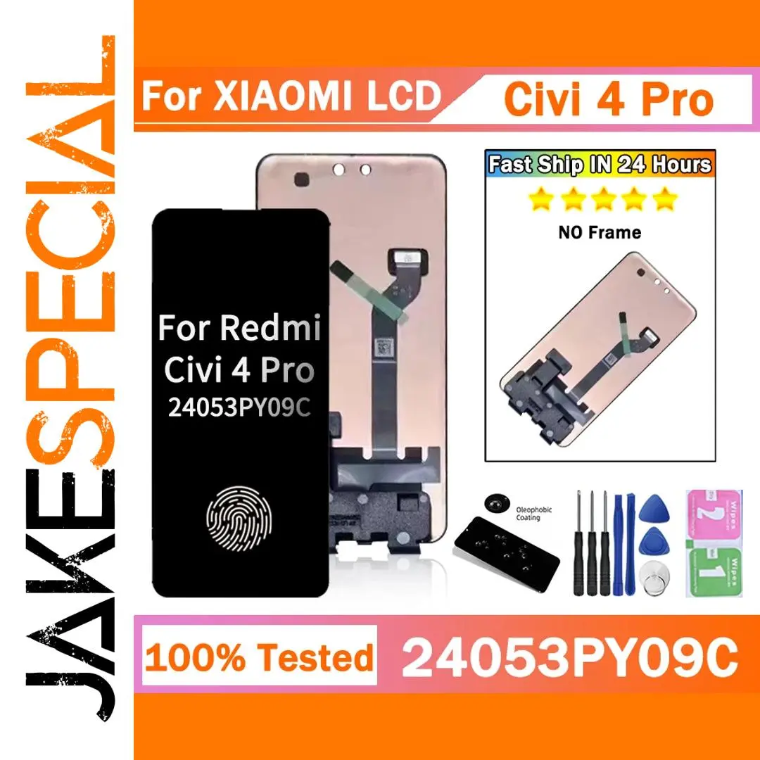6.55-inch AMOLED LCD Replacement for Xiaomi Civi 4 Pro 1 6.55-inch AMOLED LCD Replacement for Xiaomi Civi 4 Pro