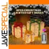 3PCS LED Lighted Christmas Gift Boxes Decor