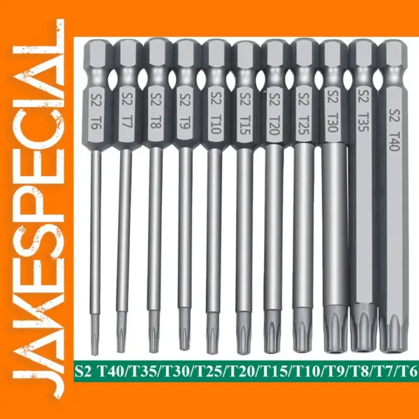11-Piece Magnetic Torx Security Bit Set