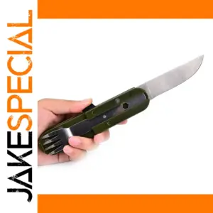 Stainless Steel Camping Cutlery Set 3-in-1
