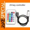 USB RGB LED Controller 24-Key Remote