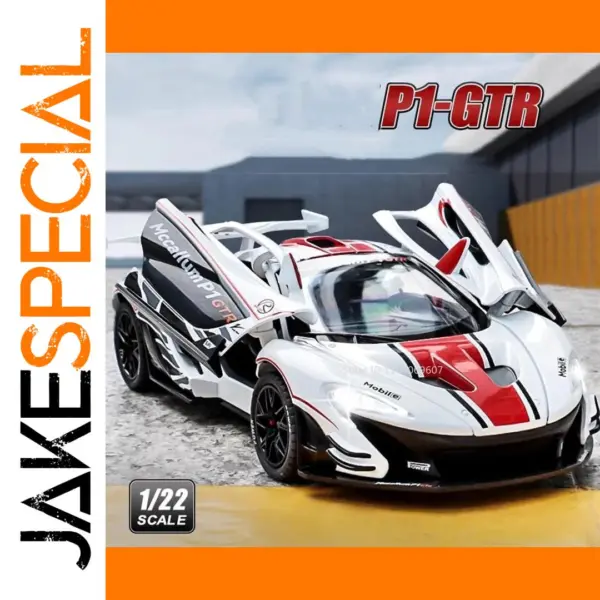 1:22 P1 GTR Diecast Model Sports Car