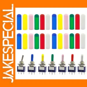 XPT03 3.5mm Rubber Caps for Toggle Switches