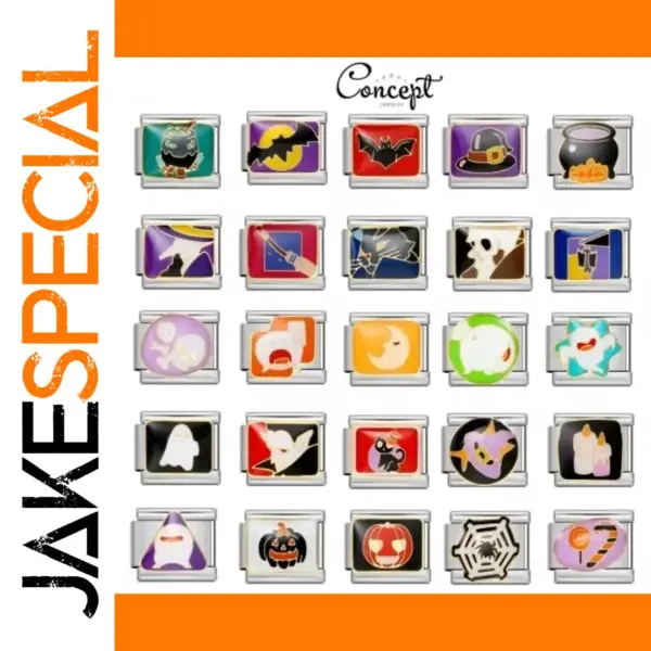 Italian Charm Beads for 9mm Elastic Bracelets