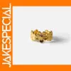 Adjustable Stainless Steel Flower Ring for Women