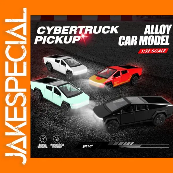 1:32 Scale Cybertruck Metal Diecast Model