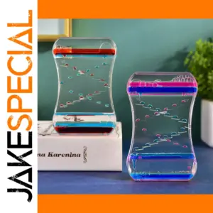 Dual Color Oil Drop Hourglass Timer