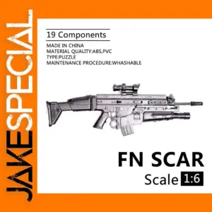 1:6 Scale FN Scar Assault Rifle Model
