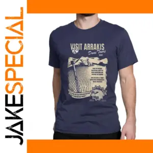 Arrakis Dune Men’s Sci-Fi T-Shirt Short Sleeve
