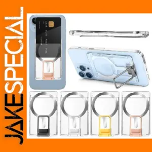 Transparent Magnetic Wallet for iPhone 15-12