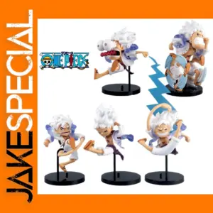 Set of 5 One Piece Luffy Anime Figures