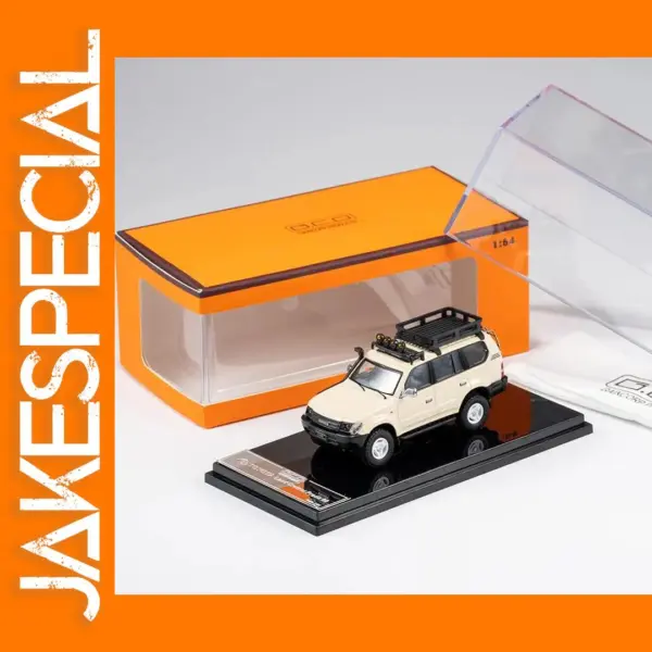 1/64 Diecast Prado 90 Model Car with Case