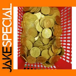 200 Gold Plated Spain Coins Set of 200