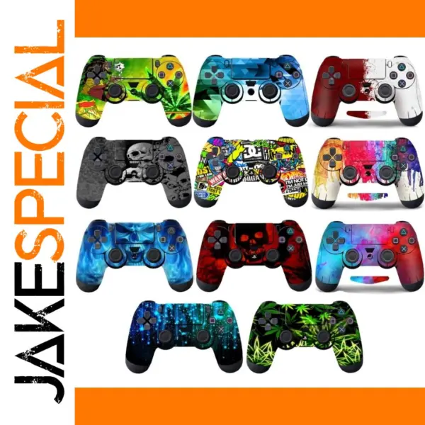PS4 Controller Skin Sticker Protective Cover