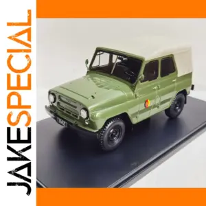 Diecast UAZ 469 NVA Car Model Collector Figure
