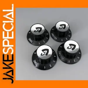 Guild Guitar Knobs Set in Silver or Gold