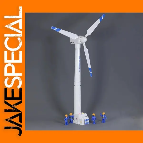 Simulation Plastic Power Windmill Car Model