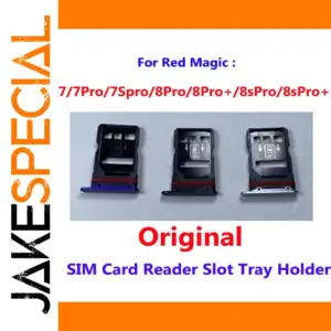 Original SIM Card Tray Holder for ZTE Nubia Red Magic Series