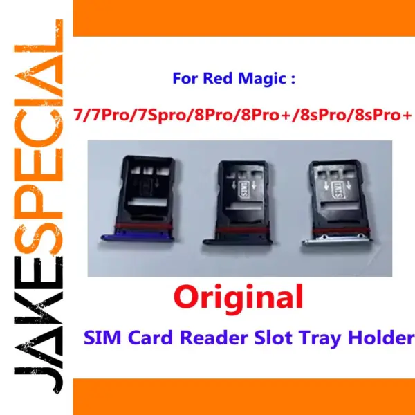 Original SIM Card Tray Holder for ZTE Nubia Red Magic Series