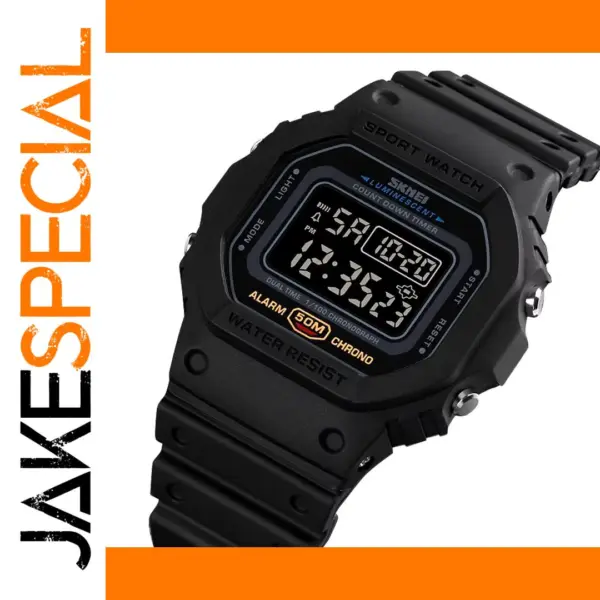 Digital Sport Watch for Men with Multiple Features