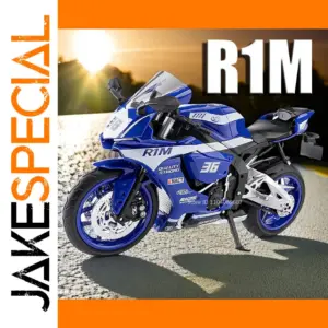 1:9 R1M HONDA CBR1000RR Diecast Motorcycle Model for Kids