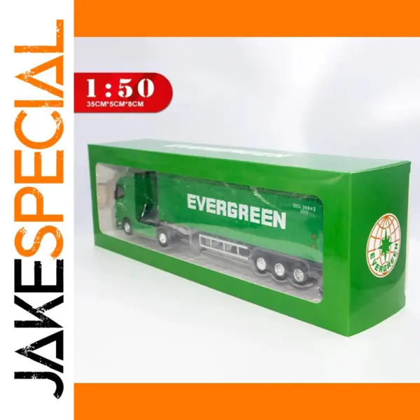 1:50 Scale Alloy Metal Truck Container Model