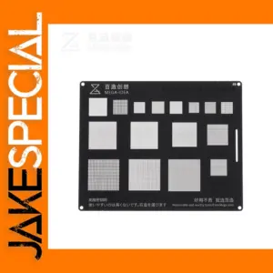 BGA Reballing Stencil 0.3-0.5mm Steel Mesh