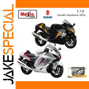 Maisto 1:12 Suzuki Hayabusa 2022 Diecast Motorcycle Model