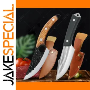 Handmade Stainless Steel Boning and Cleaver Knife