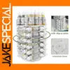 Rotating Paint Bottle Organizer with 48 Slots