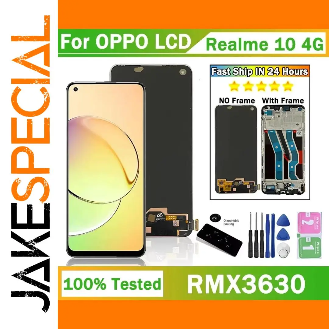 Super AMOLED Screen for Oppo Realme 10 4G RMX3630 1 Super AMOLED Screen for Oppo Realme 10 4G RMX3630