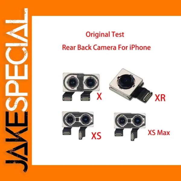 Original iPhone X Rear Camera with Flash Flex Module