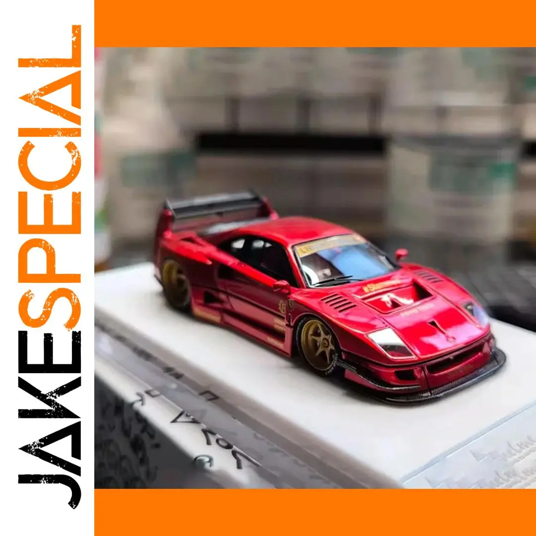 1:64 Scale F40 LBWK Resin Car Model 1 1:64 Scale F40 LBWK Resin Car Model