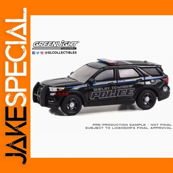 2023 Ford Interceptor Police Diecast Model 1:64